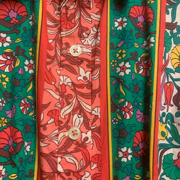 Boden Alexa Maxi Shirt Dress in Multi Enchanting Vine Buttoned Down Pockets NWT - Picture 12 of 17